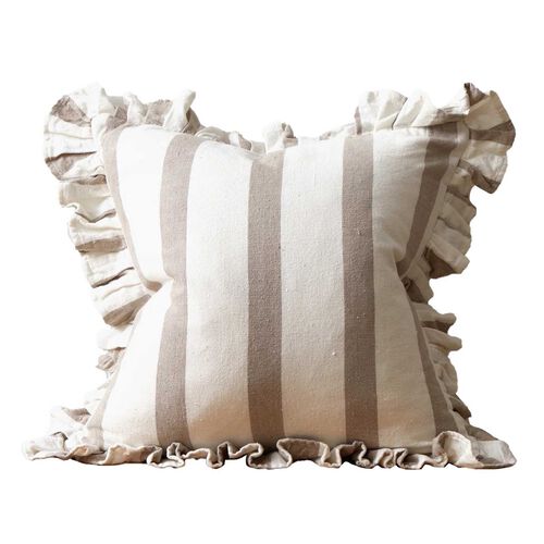 Wallace Cotton Alba Square Cushion Cover